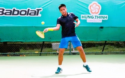 <p><strong>REVENGE TOURNAMENT.</strong> Joewyn Rey Pascua will compete in the International Tennis Federation Juniors Championships Leg 3 in Kolkata, India starting Monday (Jan. 16, 2023). He lost in the first round in the previous leg in New Delhi on Jan. 10. (<em>Contributed photo)</em></p>