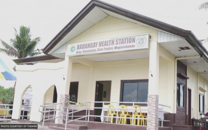 <p><strong>NEW HEALTH FACILITY. T</strong>he PHP2.5 million modern health station in Barangay Manindolo, Datu Paglas, Maguindanao del Sur.  The building is one of four health facilities turned over to far-flung communities in the province on Saturday (Jan. 14, 2023) by the region’s health ministry.<em> (Photo courtesy of Ministry of Health – BARMM)</em></p>