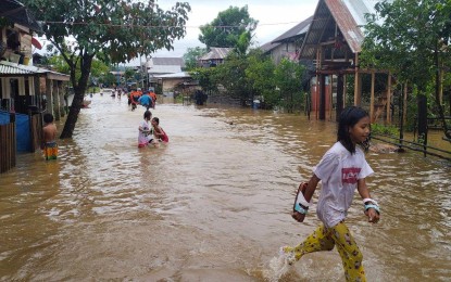 <p><strong>DOWNPOUR IMPACT.</strong> A flooded community in Maslog, Eastern Samar.  At least eight local government units in Eastern Visayas have declared a state of calamity due to widespread flooding last week, the Regional Disaster Risk Reduction Management Council (RDRRMC) reported on Monday. <em>(Photo courtesy of Tolits Delmonte)</em></p>