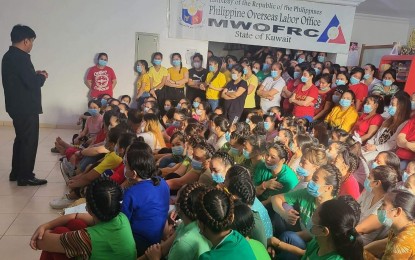 <p>Migrant Workers and Other Overseas Filipinos Resource Center in Kuwait <em>(Courtesy of OWWA)</em></p>