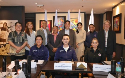 <p>Senator Alan Cayetano has been reelected as the PNVF's chairman emeritus. <em>(Contributed photo)</em></p>