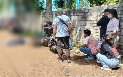 <p><strong>GUNNED DOWN.</strong> Riding-in-tandem gunmen kill a student in a drive-by shooting in Isabela City, Basilan on Wednesday (Jan. 18, 2023). The police have yet to establish the identities of the suspects. <em>(Photo courtesy of Ronda del Basilan)</em></p>