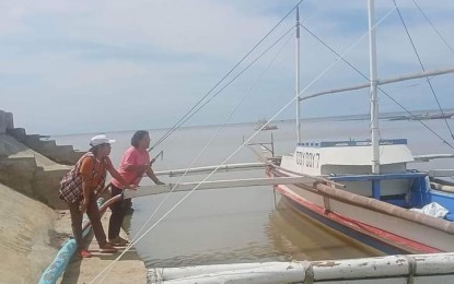 <p> </p>
<p><strong>ASF WATCH</strong>. Paraveterinarians in Pontevedra, Negros Occidental conduct shoreline monitoring on Tuesday (Jan. 17, 2023). The Provincial Veterinary Office is closely watching ports of entry in the south after the neighboring island-province of Guimaras recently recorded cases of African swine fever. <em>(Photo courtesy of PVO-Negros Occidental)</em></p>