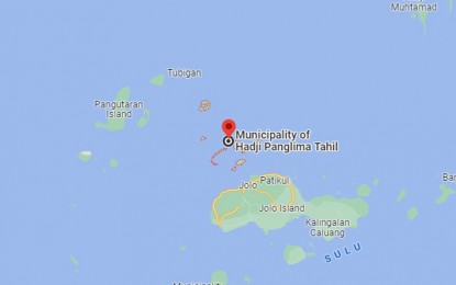 <p>Google map of Hadji Panglima Tahil, Sulu province.</p>