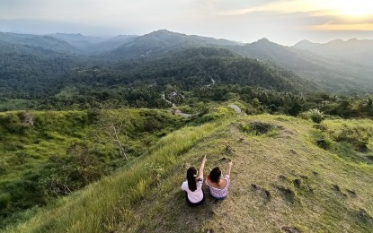 <p><strong>PICTURESQUE.</strong> The breathtaking view on top of the mountainous range of Bondari Peak in Matag-ob, Leyte. The town of Matag-ob is seeking at least PHP200 million funds to build roads leading to their key destinations to attract tourists from nearby Kalanggaman Island in Palompon town, the most visited site in Eastern Visayas region. <em>(PNA photo by Roel Amazona) </em></p>