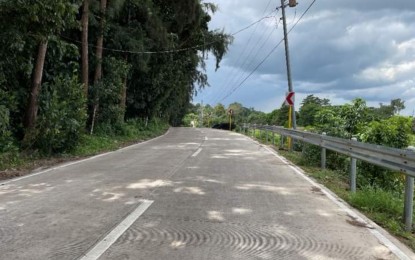 <p><strong>ACCESS ROAD</strong>. The completed final phase of access road reconstruction worth PHP34 million in Talisay City, Negros Occidental province. It is part of a multi-year program totaling PHP295 million implemented by the Department of Public Works and Highways in Western Visayas from 2018 to 2022. <em>(Photo courtesy of DPWH-Western Visayas)</em></p>