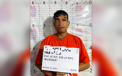 <p><strong>NO SPECIAL TREATMENT.</strong> The prosecution of Police Senior Master Sgt. Darwin Nolasco for murder will push through with no special treatment, the Police Regional Office in the Caraga Region assures in a statement Wednesday (Jan. 25, 2023). Nolasco is tagged in the killing of a couple on Monday night in Barangay Villa Kananga, Butuan City.<em> (Photo courtesy of BCPO)</em></p>