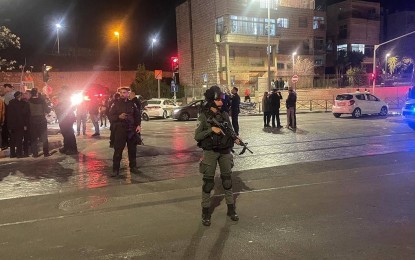 <p><strong>ATTACK </strong>At least seven people died while 10 others were injured in a shooting in Jerusalem Friday (Jan. 27, 2023).  The suspect was later killed by authorities.  <em><strong>(TASS)</strong></em></p>