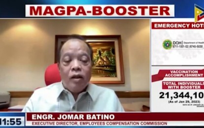 <p>ECC executive director Jomar Batino <em>(Screengrab from Laging Handa briefing)</em></p>