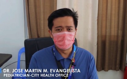 <p>Dr. Jose Martin M. Evangelista, chief of City Health Office - Pediatric Section of Kidapawan. <em>(Photo courtesy of Kidapawan CIO)</em></p>