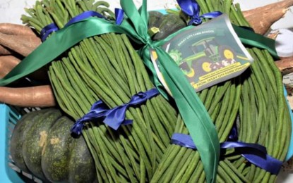 <p><strong>FARM PRODUCE</strong>. Fresh farm produce from Sagay City Farm School in this undated photo. As of Friday (Feb. 3, 2023), the Negros Occidental provincial government released a total of PHP8 million in financial assistance to rural farm schools of the Department of Education across the province. <em>(Photo courtesy of PIO Negros Occidental)</em></p>