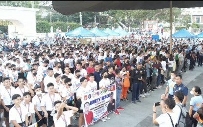 <p><strong>ANTI-ILLEGAL DRUGS PROGRAM</strong>. Participants attend the launching of the Buhay Ingatan, Droga’y Ayawan (BIDA) program of the Department of the Interior and Local Government (DILG) in Ilocos Region on Feb. 3, 2023. The program aims to raise awareness and encourage participation from all sectors of the community in drug-demand reduction. <em>(Photo courtesy of PRO-1)</em></p>