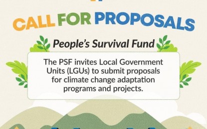 <p><strong>CLIMATE ACTION PLAN</strong>. The People's Survival Fund (PSF) Board on Wednesday (Feb. 8, 2023) invites local government units (LGUs) to submit their climate change adaptation programs and projects. The Climate Change Commission (CCC) said LGUs can submit their proposals until March 31. <em>(Infographics courtesy of CCC)</em></p>
