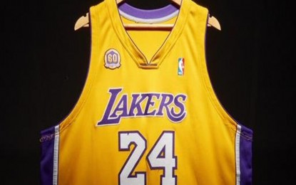 Kobe Bryant's Signed Jersey From MVP Season Sells For $5.8 Mil At