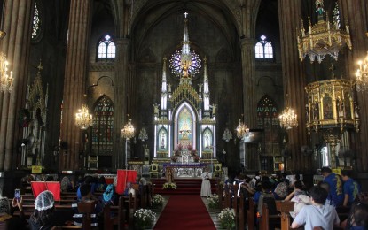 <p>Minor Basilica of San Sebastian in Quiapo, Manila<em> (Photo courtesy of Our Lady of Victories Church Facebook)</em></p>