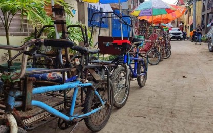 <p><strong>REGISTRATION.</strong> Some of the trisikads (pedal-sidecar) are brought by their owners and drivers to the Cebu City Traffic Office for registration. Cebu City Traffic Operations chief Raquel Arce on Thursday (Feb. 16, 2023) said the city wants all electric-powered bikes and tricycles as well as trisikads to be registered as part of the effort to regulate their operations, keeping them from the highways and major roads for the drivers' safety. <em>(Photo courtesy of Cebu City PIO)</em></p>