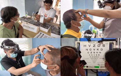 <p><strong>FREE EYE SCREENING</strong>. The Department of Health gives free eye screening services to indigents, especially those with diabetes in Luna town, La Union province on Feb. 16-17, 2023. The health department targets to conduct more free eye screening services in the other parts of the region, particularly in geographically isolated and disadvantaged areas. <em>(Photo courtesy of DOH-CHD-1)</em></p>