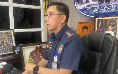 <p>PNP Public Information Office (PIO) chief Col. Redrico Maranan <em>(File photo) </em></p>