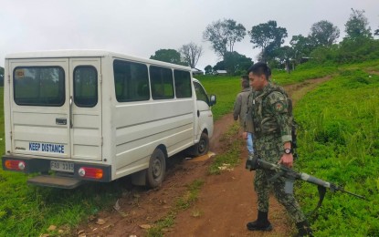 <p><strong>FEUDING CLANS.</strong> A school vehicle whose driver was kidnapped is found abandoned by police in Barangay Cadayawan, Marawi City on Wednesday (Feb. 22, 2023). Police recovered the abducted driver later on the same day, in an apparent incident of a family feud. <em>(Photo courtesy of Marawi CPO)</em></p>