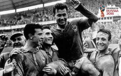 <p>French football legend Just Fontaine <em>(Photo from Anadolu) </em></p>