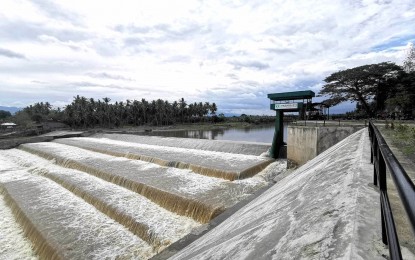<p><strong>REHABILITATED DAM.</strong> The rehabilitated Padada River System, the oldest national irrigation dam in Davao Region, was inaugurated and turned over to the Hagonoy municipal government in Davao del Sur on Thursday (March 2, 2023) by the National Irrigation Administration (NIA). It will serve around 3,512 hectares planted with rice and banana, benefiting 2,249 farmer-beneficiaries.<em> (Photo courtesy of NIA-Davao Region)</em></p>