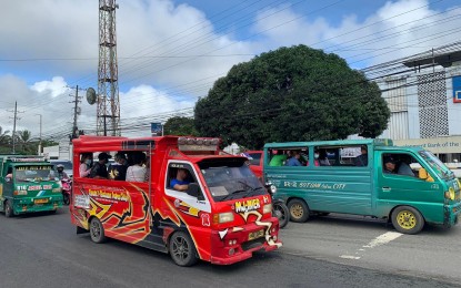 <p><strong>NORMAL OPERATIONS.</strong> The services of public utility vehicles in Butuan City and the rest of the Caraga Region remain normal on Monday (March 6, 2023), amid the call for a nationwide transport strike. Major transportation groups in the Caraga Region have expressed their support for the government's transport modernization program.<em> (PNA photo by Alexander Lopez)</em></p>