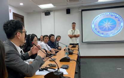 <p class="s12"><strong>WORKSHOP.</strong> A representative from the National Coast Watch Center briefs the workshop delegates on the center’s operations in countering maritime threats and enhancing the Philippines’ maritime domain awareness in this undated photo. Participants developed closer working relationships to jointly address sanctions evasion activities in the region, the embassy said. <em>(Photo courtesy of US Embassy in Manila)</em></p>