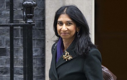 <p>British Home Secretary Suella Braverman<em> (Anadolu)</em></p>