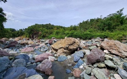 <p><strong>RAINBOW RIVER</strong>. The semi-precious stones at the Mau-it River now popularly known as the "Rainbow River". Anthony Evangelio, Sibalom Natural Park Protected Area Superintendent, said in an interview Friday (March 10, 2023) that the Rainbow River is a pride of the town of Sibalom that has to be preserved. <em>(Photo courtesy of Anthony Evangelio)</em></p>