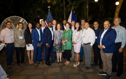 <p><strong>POTENTIAL PARTNERS</strong>. Members of the United States business delegation visiting Manila from March 9-10, 2023 are looking for potential partners in the Philippines. The 10 US firms are part of the Trade Winds mission in the Association of Southeast Asian Nations (ASEAN). <em>(Photo courtesy of US Embassy)</em></p>