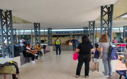 <p>Roxas City Airport, Capiz province <em>(Courtesy of Roxas Airport Police Station Facebook)</em></p>