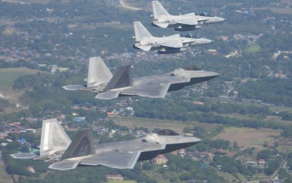 US Air Force brings in F-22 'Raptor' aircraft in talks with PAF