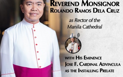 Manila Cathedral to get new rector in April