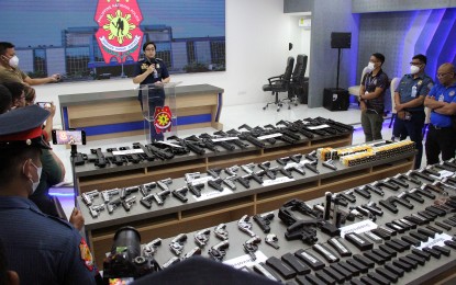 8K ‘unlicensed’ firearms belong to elected officials - PNP