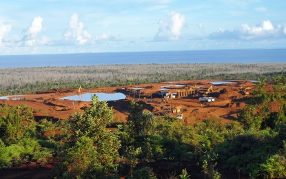 <p><strong>MINING.</strong> A mineral extraction site in Homonhon Island, Guiuan, Eastern Samar in this March 19, 2021 photo. Eastern Samar Governor Ben Evardone reiterated his call to give the host local government units the excise tax collected from mining operations on the island. <em>(Photo courtesy of Prof. Nestor Castro)</em></p>