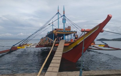 <p><strong>OLD BOAT.</strong> A wooden passenger boat in Allen, Northern Samar. The Maritime Industry Authority’s office in Eastern Visayas reported that only 5 percent of the 420 registered passenger boats in the region have managed to use technologically advanced hull materials as part of modernizing the domestic shipping industry. (<em>Photo courtesy of Arnuld Corrales)</em></p>