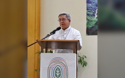 <p>Caritas Philippines president Bishop Jose Colin Bagaforo<em> (Photo courtesy of CBCP)</em></p>