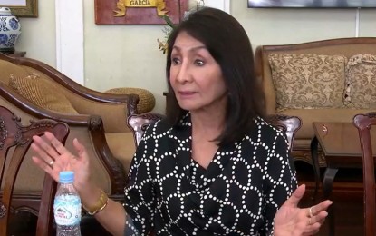 <p>Cebu Governor Gwendolyn Garcia. <em>(PNA file photo)</em></p>