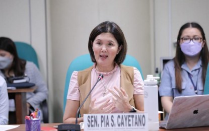<p>Senator Pia Cayetano <em>(Photo courtesy of Cayetano’s office)</em></p>
