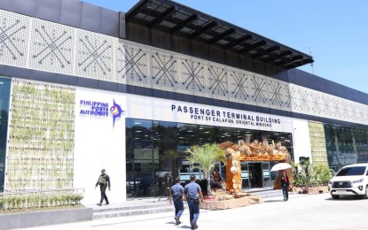<p>Passenger terminal of port of Calapan, Oriental Mindoro<em> (File photo)</em></p>