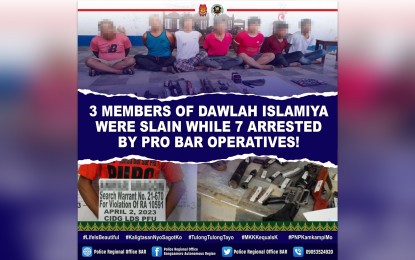 3 DI gunmen killed, 7 others nabbed in Lanao Sur