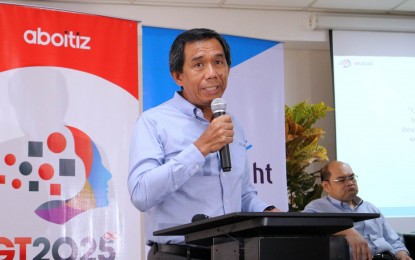 <p><strong>ENOUGH SUPPLY.</strong> Rodger Velasco, president and chief operating officer of Davao Light and Power Co., Inc. assures on Monday (April 3, 2023) that there is enough power supply in its franchise area during the dry season. There will be no power shortages in the coming months, he says.<em> (PNA photo by Robinson Niñal Jr.)</em></p>