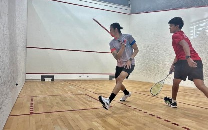 Top seed on brink of 2nd straight PH Satellite squash title