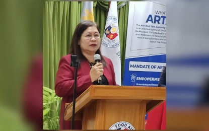 <p><strong>APPEAL</strong>. National Food Authority regional manager Dianne A. Silva appeals for support to their procurement program on Monday (April 17, 2023). She said that this year they have procured 140,501 bags of palay out of the targeted 1.9 million bags. <em>(PNA photo by PGLena)</em></p>