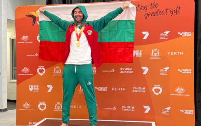 Bulgarian heart, kidney transplantee wins swimming gold