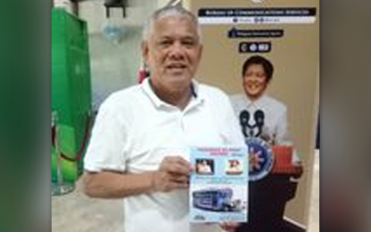 <p><strong>NO SUCCESS.</strong> Orlando Marquez Sr., president of the Liga ng Transportasyon at Operators sa Pilipinas. He said on Monday (Oct. 16, 2023) the three-day transport strike led by Manibela is likely to fizzle out because it is not supported by major transport organizations. <em>(PNA photo by Miguel Gil)</em></p>