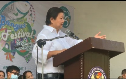<p><strong>ALL SET</strong>. Dagupan Mayor Belen Fernandez announces on her Facebook account that they are on the final stages of preparation for the Bangusan Street Party on Sunday (April 30, 2023). A street party is part of the Bangus Festival. <em>(Screenshot from Mayor Fernandez Facebook)</em></p>
