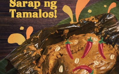 <p><strong>SAMAR CUISINE</strong>. The “tamalos” of Catbalogan City is a variation of the “tamale,” a dish of Mexican origin. This dish is made with slabs of pork tender belly with rich peanut sauce and rice, wrapped in banana leaves and steamed for hours. It is one of the cuisines of Samar featured in the ongoing Visayas leg of the Philippine food festival. (<em>Photo courtesy of Secret Kitchens of Samar</em>)</p>