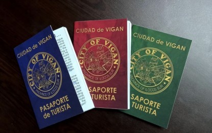 <p><strong>PASAPORTE DE TURISTA</strong>. This booklet is now available for tourists visiting Vigan City, Ilocos Sur and allows them to earn points which they could exchange for discounts and freebies. The official grand launch for the "tourist passport" is set for April 28, 2023. <em>(Contributed)</em></p>