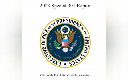 <p>Screenshot of the cover of the 2023 Special 301 Report of the United States Trade Representative.</p>
